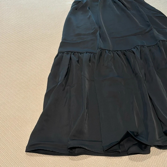 Jason Wu Black Satin Dress - Picture 4 of 12